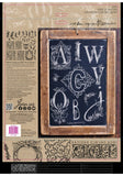 IOD Alphabellies Decor Stamp