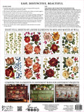 IOD Transfer Collage De Fleurs