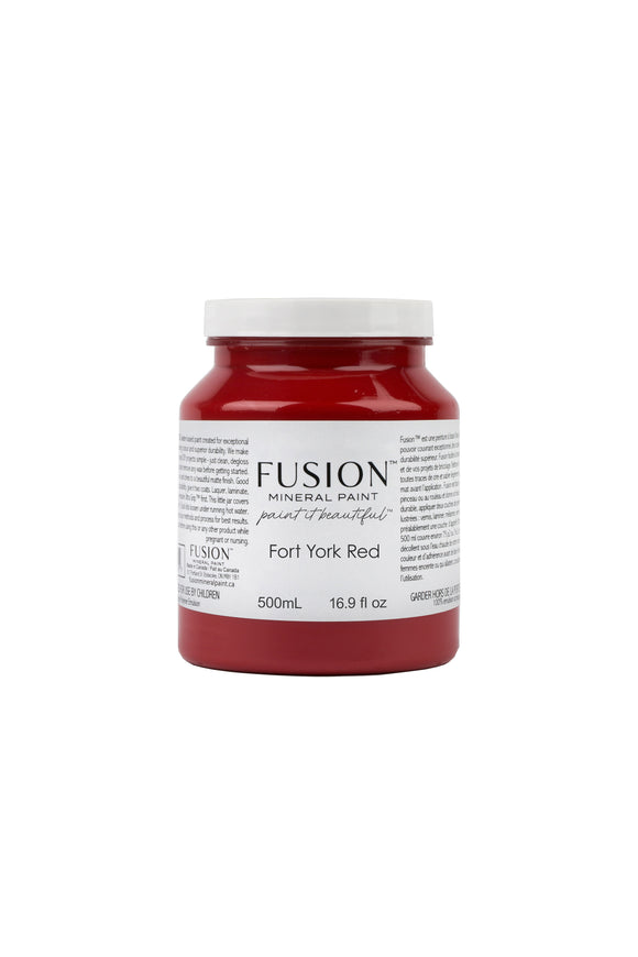 Fusion Mineral Paint Fort York Red