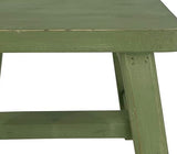 Farm stool in antique green