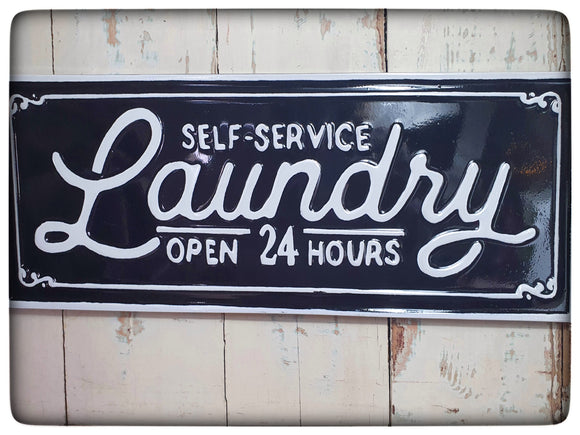 Wall Decor Self Service Laundry