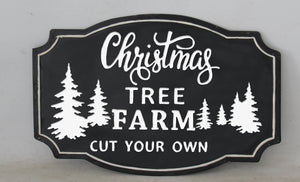 Christmas Tree Farm Wall Decor